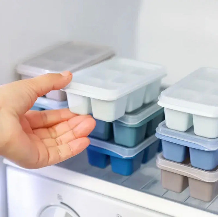 6 Grid Ice Tray Mold, Soft Silicone Ice Cube Mold, 6 Grids Soft Bottom Quick Freezer Fruit Ice Cube Maker 6 Grid Ice Tray Mold, Soft Silicone Ice Cube Mold, 6 Grids Soft Bottom Quick Freezer Fruit Ice Cube Maker